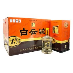 白云边 15年陈酿 42%vol 兼香型白酒 450ml*6瓶