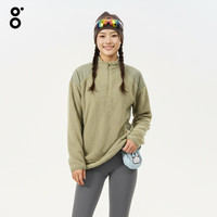 BODACHEL八度丘户外轻量化抓绒衣女立领半拉链抑菌保暖徒步登山男运动长袖 【男女同款】