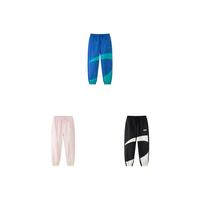 ASICS/亚瑟士童装年春季男女中大童长裤黑色运动裤束脚