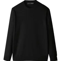 海澜之家 男士羊毛衫 黑色