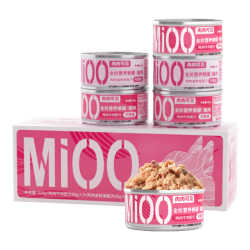 mioo 猫罐头主食罐全价湿猫粮幼猫成猫可食用 3罐金枪鱼 3罐牛肉