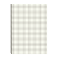 多利博士通栏网格本网格网格笔记本子草稿纸演算纸思维导图本方格本笔记本A4/32张10本装高中生学习