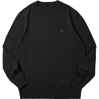 海澜之家长袖针织衫20中华龙可机洗毛衣冬季男 黑色39 2XL 185/100A 推荐165~180斤