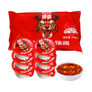 88VIP：虎邦 鲜椒牛肉辣酱 30g*6杯
