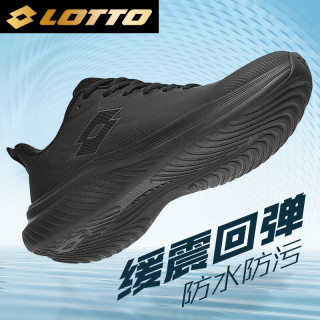 乐途 运动鞋男鞋秋季软底耐磨防泼水皮面跑步鞋 3色可选