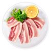 金锣国产猪带皮五花肉片500g/袋冷冻五花肉烤肉火锅食材烧烤食材