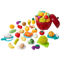 贝恩施 儿童水果切切乐剥皮果蔬仿真苹果婴儿可啃咬厨房做饭女孩玩具