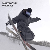 冷山滑雪服YG男女防水保暖宽松滑雪裤卫衣GOSKI联名YAKKY2425新款
