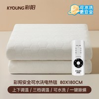彩阳电热毯智能可水洗单人双人双控调温家用电褥子店