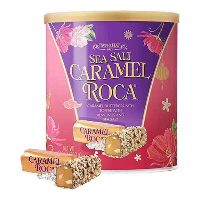 乐家卫浴 乐家 海盐焦糖味巧克力糖果 200g 284罐