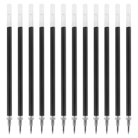 宝克（BAOKE）笔芯 中性笔芯 商务办公签字笔替芯 写字水笔芯 学习办公用品 文具 顺滑通用 20支 黑色0.5 PS106E 笔芯