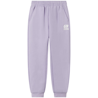 361°儿童童装通码男女童针织加厚长裤  紫170