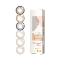 HYDRON 日抛美瞳 10片装  新雨茶褐