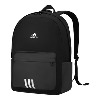 阿迪达斯 （adidas）双肩包男女包百搭休闲包大容量书包HM9146 黑色 HG0348