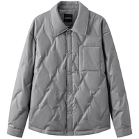 gxgjeans 不规则设计 男士羽绒服