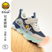 B.Duck/小黄鸭 加绒保暖 儿童运动鞋