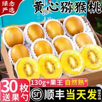 绿念 四川 黄心猕猴桃 30枚大果