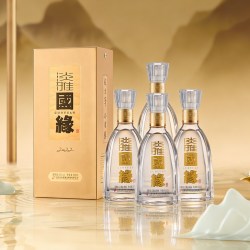 今世缘 国缘淡雅 42度 浓香型白酒 500ml*4瓶