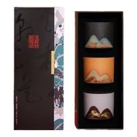 敦煌研究院 博物馆文创 茶杯礼盒 酌饮山水茶杯套装