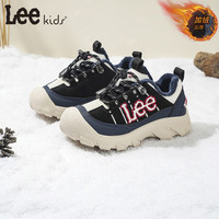 Lee/李 加绒保暖 儿童运动鞋 26 鞋内长约16.9cm 黑深蓝