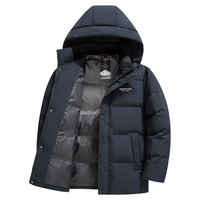 SNOWFLYING/雪中飞 加厚保暖 男士羽绒服 XL (180) 青色