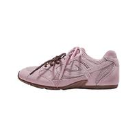 BeLLE/百丽 薄底赛车 女士休闲鞋  粉色-网面款 35