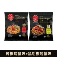移动端：百胜厨 咖喱风味蒸拉面 178g 袋装 辣椒螃蟹味+黑胡椒螃蟹味