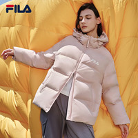 FILA/斐乐 防风保暖 男士连帽羽绒服