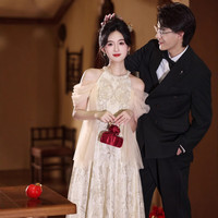 三栖虎 新款晨袍轻奢新中式无袖