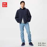 优衣库男装EZY DENIM牛仔裤/水洗产品休闲裤加长款482855 479315 482855/63天蓝色 XS