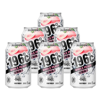 三得利 SUNTORY-196℃气泡酒鸡尾酒果酒四口味低度鸡尾酒330ml*6罐果酒 -196℃桃子330ml*6