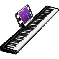 特伦斯 手卷钢琴88键折叠电子钢琴便携式
