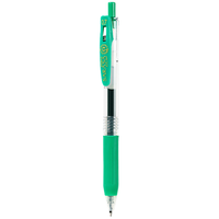 斑马牌 顺利笔系列 JJB15 按动中性笔 绿色 0.7mm 单支装