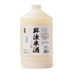 浙一家 鲜浊米酒甜酒酿农家自酿微醺纯手工酿造低度甜酒5度2.5L