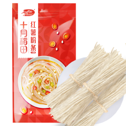 十月稻田 纯红薯粉条 500g