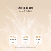 坦博尔(Tanboer)马年冬季新款女士短款羽绒服连帽保暖轻盈舒适简约百搭TB5530362D 知春米 5XL