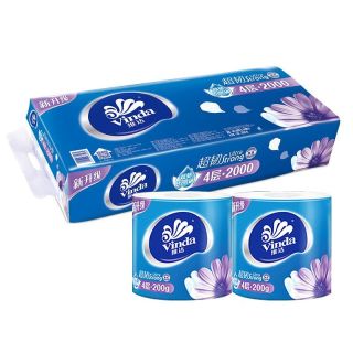 百亿补贴：维达 超韧系列 有芯卷纸4层200克10卷