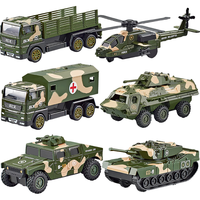 BAOLE STAR TOYS 宝乐星 2821 军事合金车6只装
