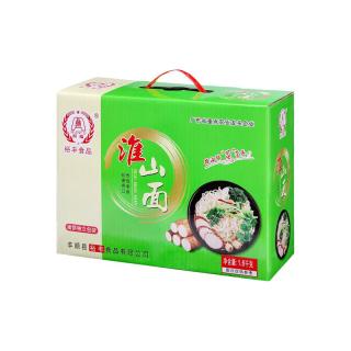 润福 裕丰淮山面 1.6kg 荞麦面非油炸方便面面饼整箱早餐面条泡面燕麦礼盒