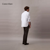 Calvin KleinJeans四季款男士经典休闲通勤ck黑色洗水修身显瘦微弹牛仔裤