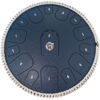 阿萨斯空灵鼓15音14寸成人专业初学者钢舌鼓手碟鼓打击乐器 藏青色