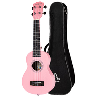 AODSK 奥德斯克（AODSK）AUS-P06PK尤克里里乌克丽丽男女儿童入门21英寸小吉他蜜桃粉 21英寸 炫彩 蜜桃粉+大礼包