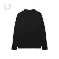 FRED PERRY 男士麦穗刺绣长袖T恤