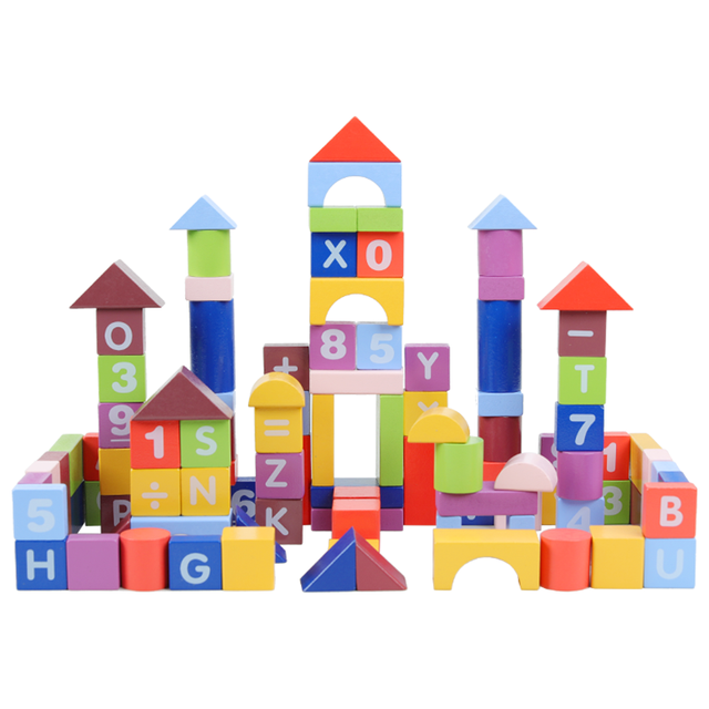 QZMEDU QZM-0947 数字字母积木 108颗粒