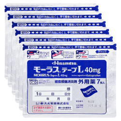 日本膏药腰椎间盘突出镇痛贴10cm*14cm 40mg7片装*6