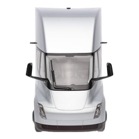 特斯拉(Tesla) Tesla1:24汽车模型等比例 Semi 收藏车模玩具车 银色