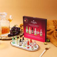 爱顿博格 鸡尾酒酒心黑巧克力 187g 12支礼盒