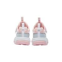  FILA/斐乐 魔术贴 儿童跑步鞋  朴物嫩粉/幻象蓝-QSI 28 内长17.5cm
