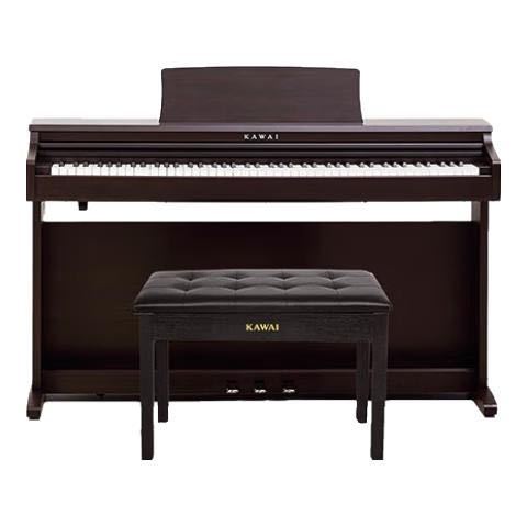 KAWAI KDP系列 KDP120GR 电钢琴 88键全配重键盘 玫瑰木 琴凳礼包