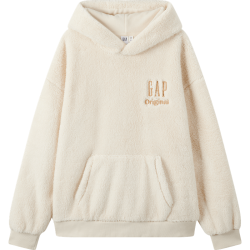 Gap 男士卫衣 字母刺绣logo抓绒套头衫 609098